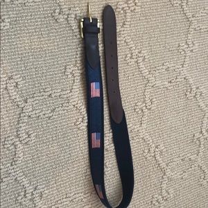 Vineyard vines classic flag belt